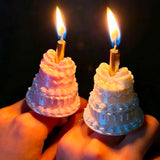 🎂🕯️ 蛋糕蠟燭＋生日蛋糕戒指套裝 🎂🕯️一套2個（2色各一） (15/9截 預計11月中旬)