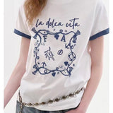 韓國小店La Dolce Vita tee (21/6截 預計7月下旬)