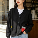 韓國Peanuts Snoopy 男女裝針織外套 (24/9截 預計10月下旬)
