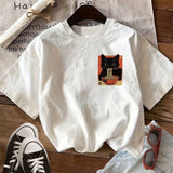 日本拉麵🍜貓咪🐱圖案男女裝寬鬆純棉Tee (31/10截 預計11月下旬)