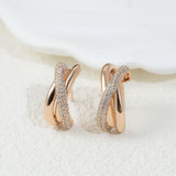 Folli Follie貴氣三環鋯石耳環 🎁附禮盒🎁 (24/11截 12月中旬)