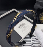 韓國🇰🇷東大門最新窄身牛仔布髮箍 (4/3截 預計4月上旬)