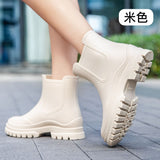 批發價-日系馬卡龍色短筒防滑雨鞋 (9/3截 預計4月中)