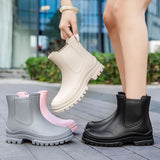 批發價-日系馬卡龍色短筒防滑雨鞋 (9/3截 預計4月中)