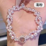 韓國熱賣🇰🇷法式仿珍珠精緻束口手鍊🎁配禮盒🎁 (10/3截 預計4月中旬)