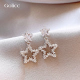 Golicc罕有新款星星閃石耳環 🎁配禮盒🎁 (11/4截 預計5月中旬)
