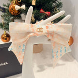 💯CHANEL DIY蝴蝶結髮圈🎁連原裝盒 (16/4截 預計5月中旬)