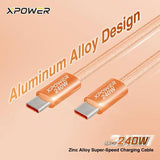 批發價-XPower CC240 240W 鋅合金超速傳輸充電線 (10/6截 預計7月下旬)