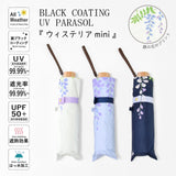 批發價-【日本直送🇯🇵MKN「紫藤花」晴雨摺遮｜春日氣息隨身走，輕到放入小廢包都無感】 (16/6截 預計7月下旬)