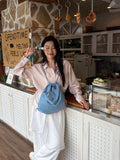 批發價-Chanel 2026最新夏日牛仔布束口包 (20/6截 預計7月下旬)