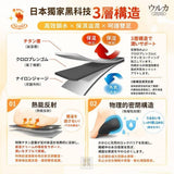 批發價-日本ウルカ -鈦塗層光滑足跟襪 (8/7截 預計9月底)