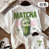 Matcha Latte圖案男女裝Tee (17/7截 預計8月中旬)