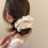批發價-限量手工製🌸 刺繡花髮圈 Scrunchie (18/7截 預計8月中旬)