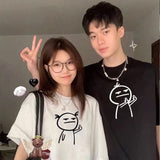批發價-攪笑公仔圖案男女裝寬鬆Tee (20/7截 預計8月下旬)