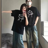 批發價-攪笑公仔圖案男女裝寬鬆Tee (20/7截 預計8月下旬)