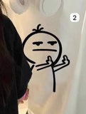 批發價-攪笑公仔圖案男女裝寬鬆Tee (20/7截 預計8月下旬)