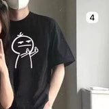 批發價-攪笑公仔圖案男女裝寬鬆Tee (20/7截 預計8月下旬)