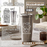 批發價-台灣正版授權Hello Kitty灰燼款隨行冰霸杯500ml (22/7截 預計10月下旬)