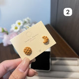 批發價-韓國小店🇰🇷麵包🥖🥯系列 耳針款耳環2026/8 (6/8截 預計9月上旬)