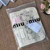 批發價-MiuMiu Summer Reads Lace 米白色刺繡Tote Bag (10/8截 預計9月中下旬)