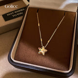 批發價-Golicc 彩色閃石星星耳環/頸鍊 🎁配禮盒🎁 (12/8截 預計9月中旬)