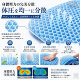 批發價-日本無圧ケア-蜂窩減壓涼感坐墊 (12/8截 預計11月下旬)