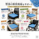 批發價-日本無圧ケア-蜂窩減壓涼感坐墊 (12/8截 預計11月下旬)