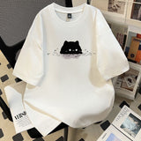 可愛貓咪🐱圖案男女裝Tee🤍 (15/8截 預計9月中旬)