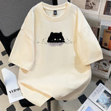 可愛貓咪🐱圖案男女裝Tee🤍 (15/8截 預計9月中旬)
