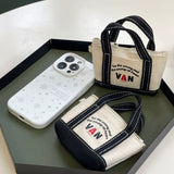 ✨ 日版Vans超Mini Tote Bag 限定版掛飾 /耳機包/散銀包✨ (26/9截 預計10月下旬)