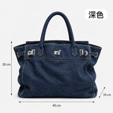 韓國熱賣🇰🇷牛仔布Birkin款手袋👜 (15/10截 預計12月上旬)