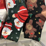 韓國🇰🇷聖誕經典圖案節日中筒襪🎄 (6/10截 預計11月上旬)