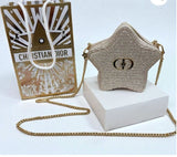 新款Dior Pouch 金色星星造型化妝袋/手袋（2025/11月團） (23/11截 預計12月中旬)