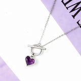 Folli Follie 不掉色輕奢S925銀高級紫水晶環環相扣吊墜🎁附禮盒🎁 (21/11截 預計12月中旬)