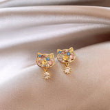 批發價-Golicc廣告款鋯石貓咪🐱耳環 🎁配禮盒🎁 (15/3截 預計4月中旬)