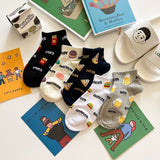 批發價-韓國🇰🇷熱賣快餐圖案短襪 (一套5對，款式隨機) (15/3截 預計4月中旬)