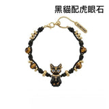 預售款❤️Sumiyaki法老埃及造型貓系列黑白貓咪手鍊 (26/3截 預計5月下旬)