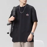 街頭風圖案男裝oversize寬鬆Tee (1/8截 預計9月上旬)