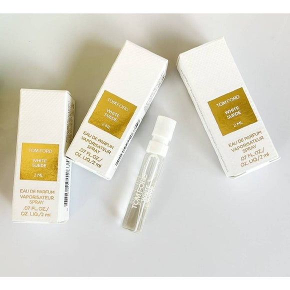 TF白麝香香水Tom Ford White Suede 2ml - 便攜裝有噴頭 (1套2支) (4/10截 預計11月上旬)