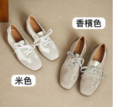 韓國東大門熱賣🇰🇷 2026春季新款真皮拼色休閒鞋👟 (15/7截 預計8月下旬)
