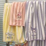 日本 Sanrio 最新直間浴巾2026/8 (4/9截 10月上旬)