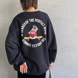 批發價-TES法鬥犬圖案男女裝長䄂寬鬆衛衣（有絨底）TES法鬥犬圖案男女裝長䄂寬鬆衛衣（有絨底） (21/10截 預計11月中下旬)