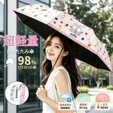miffy 防UV超輕三折伸縮雨傘 (27/8截 10月下旬)
