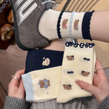 批發價-✨ 韓國熱賣🧸熊仔襪套裝 ✨🧸隨機一套4對 (4/9截 預計10月上旬)